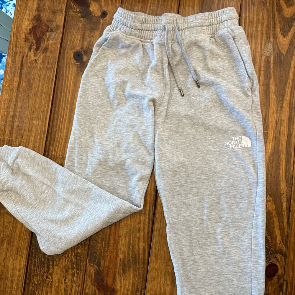 The North Face Light Gray Sweatpants